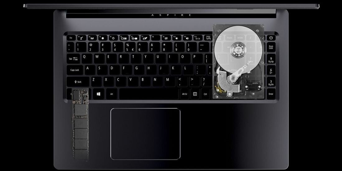 Laptop ACER Aspire 3 A315-23 - dyski SSD