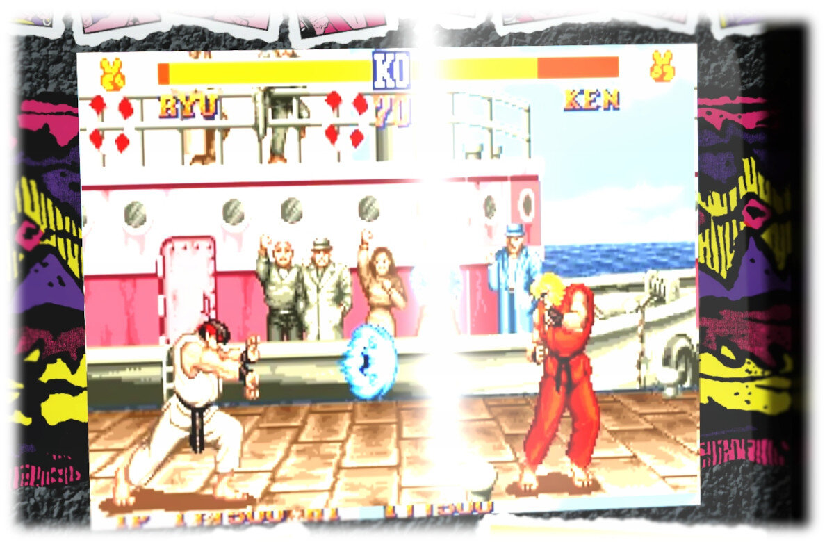 Konsola ARCADE1UP Street Fighter 12 Gier lista gier