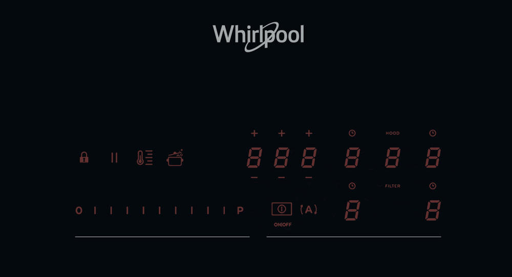 WHIRLPOOL WVH 92 K 1 płyta dotykowe sterowanie szkło czujniki dotyk komfort panel sterujący łatwe użycie intuicyjny booster