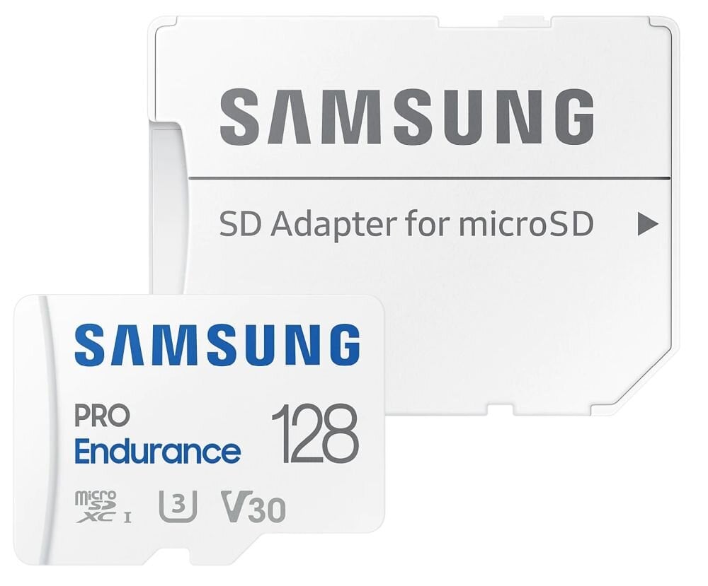 Karta pamięci SAMSUNG Pro Endurance MicroSD  zapis pojemność odporność monitoring kamery foto wideo 