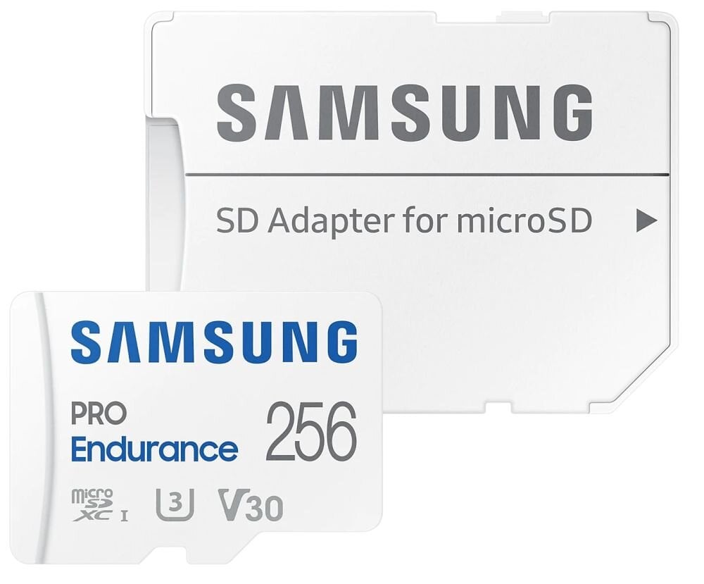 Karta pamięci SAMSUNG Pro Endurance MicroSD  zapis pojemność odporność monitoring kamery foto wideo 