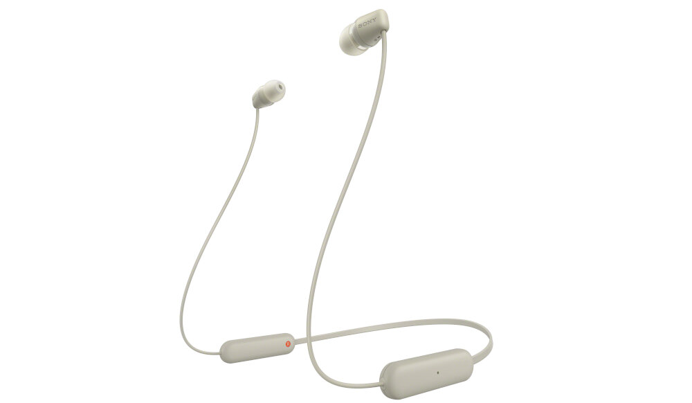 Słuchawki dokanałowe SONY WI-C100 aplikacja jakość dźwięk pasmo przenoszenia system DSEE warunki aplikacja 