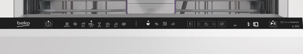 BEKO wygodny panel sterowania program zmywanie pokrętło funkcja zabrudzenie ikonki