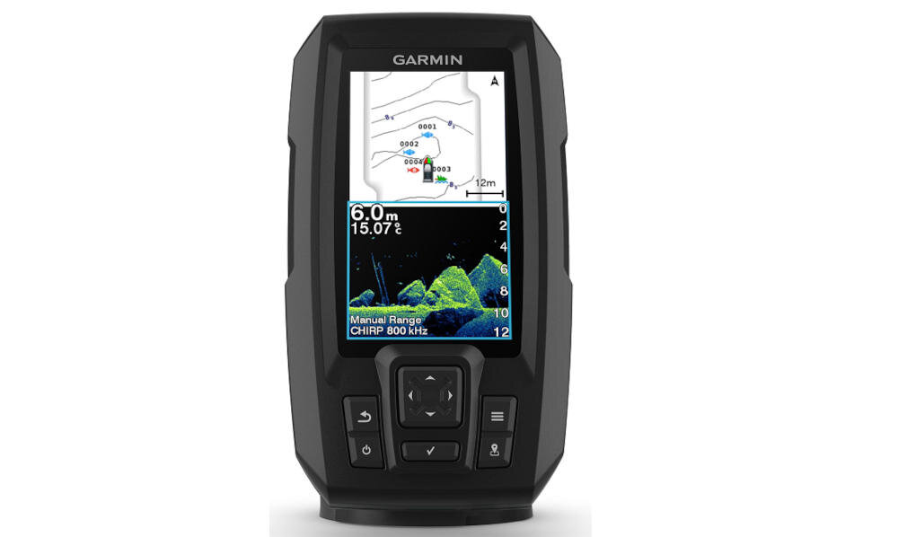 GARMIN echosonda kolory ryby