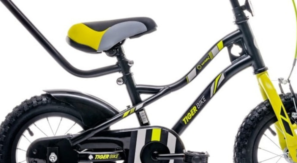 Rower dziecięcy SUN BABY Tiger Bike wygodne siodelko