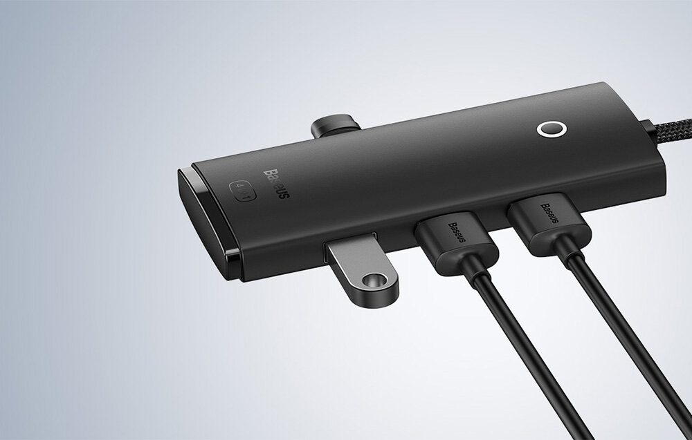 Hub BASEUS Lite Series 4in1 WKQX030401 design trwałość odporność 