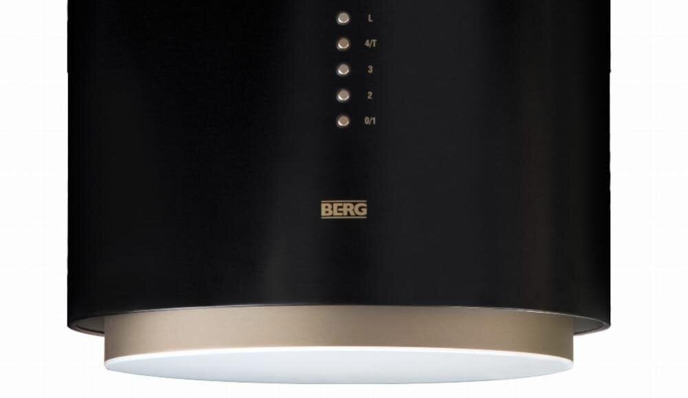 BERG Floyd Premium Gold okap wysoka wydajność cicha praca pochłanianie opary gotowanie komfortowa cisza
