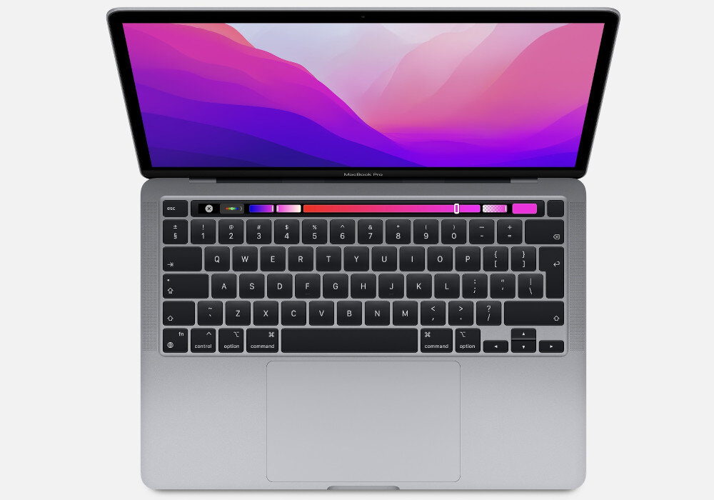 Laptop APPLE MacBook Pro 2022 13 Retina M2 8GB RAM 256GB SSD macOS wyglad bateria
