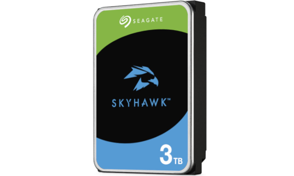 Dysk SEAGATE  SkyHawk HDD 3TB front