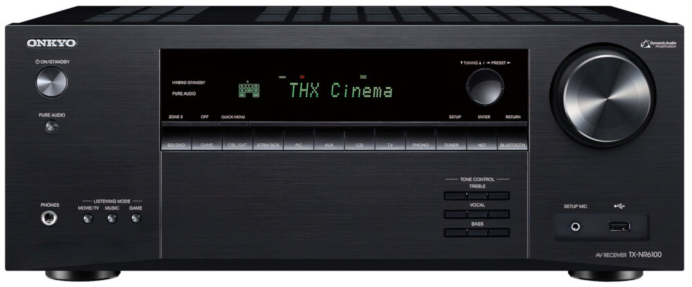 Kino domowe ONKYO TX-RN6100B + JAMO S-807 HCS 5.0  - łączność