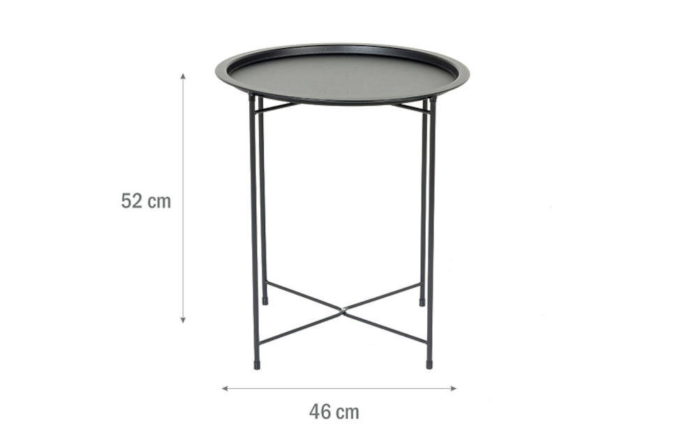 MEVEN stolik kawowy kompaktowość lekkość rozmiary