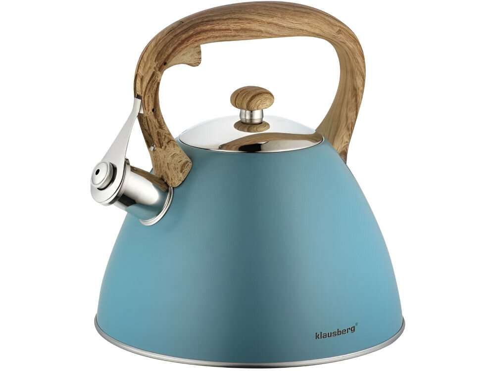 Czajnik KLAUSBERG KB-7263 wszystkie rodzaje kuchenek gazowe elektryczne ceramiczne indukcyjne duża elastyczność równomierne rozprowadzanie ciepła oszczędność czasu i energii uniwersalność 
