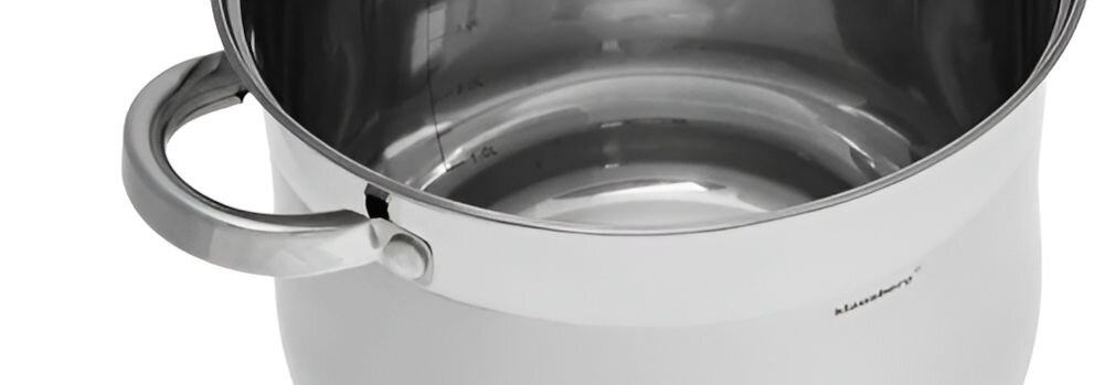 Garnek KLAUSBERG KB-7168 34 cm praktyczna obręcz do nalewania zapobieganie kapaniu chłodne uchwyty garnka wygoda bezpieczeństwo łatwa w czyszczeniu powierzchnia proste utrzymanie w czystości możliwość mycia w zmywarce funkcjonalność oszczędność czasu 