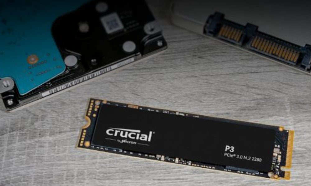 Dysk CRUCIAL P3 500GB SSD Dla graczy