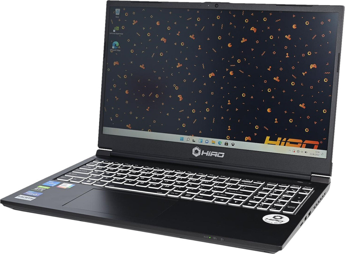 Laptop HIRO X560X przeznaczenie wydajnosc cechy odświeżanie ekranu
