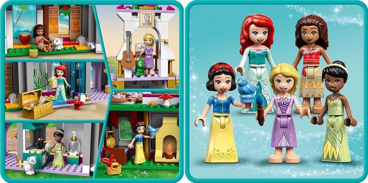 LEGO Disney Princess Zamek wspaniałych przygód 43205 Pokój dla każdej księżniczki