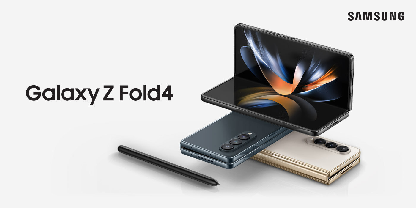 Galaxy Z Fold4, który został przedstawiony na ilustracji, można kupić w sklepie Media Expert