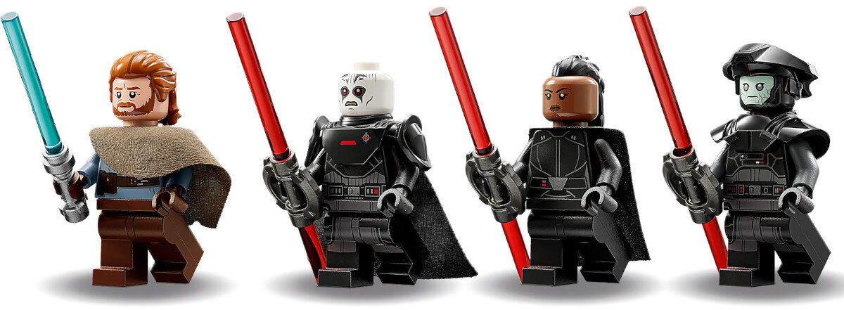 LEGO Star Wars Transporter Inkwizytorow Scythe 75336 minifigurki postaci