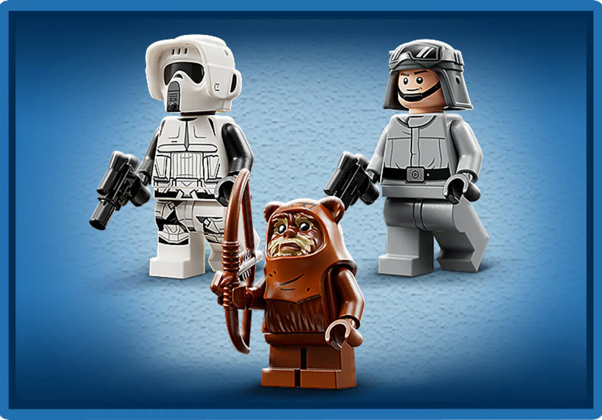 LEGO Star Wars AT-ST 75332 3 minifigurki