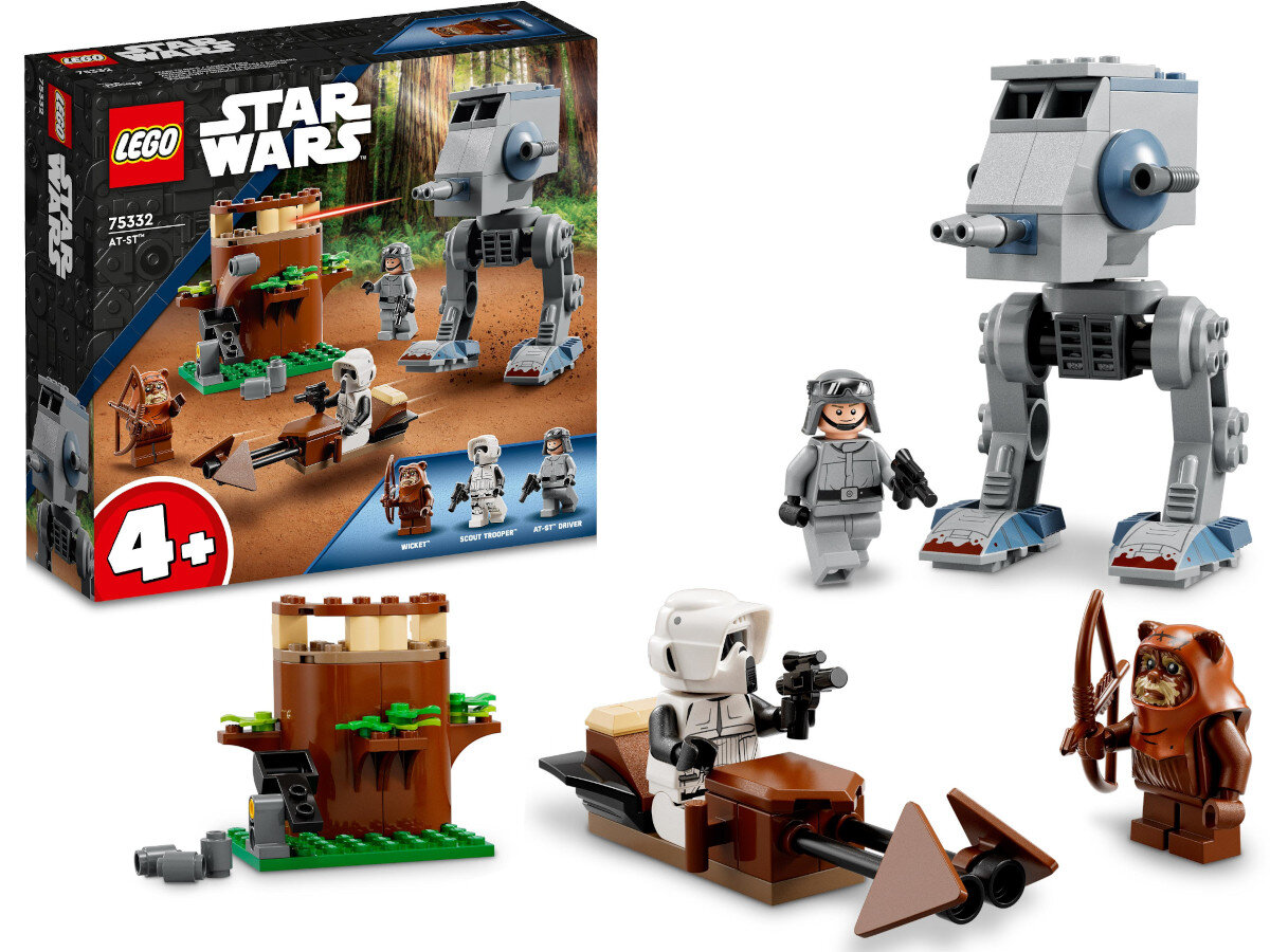 LEGO Star Wars AT-ST 75332 elementy wymiary