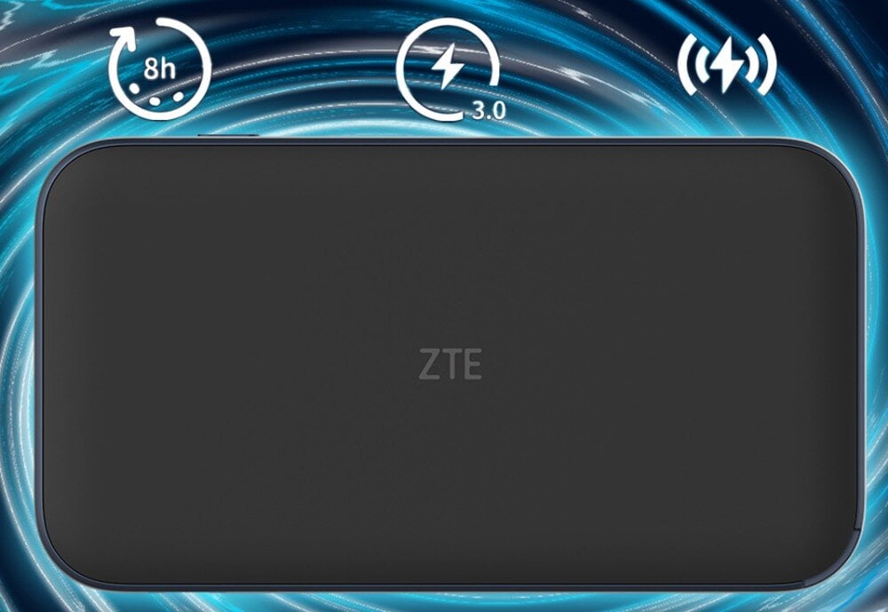 Router ZTE MU5002 5G czas dziłania bateria ładowanie powerbank
