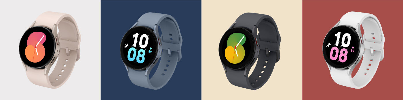  Elegancki i stylowy Samsung Galaxy Watch5 łączy klasyczną formę smartwatcha Samsung z nowoczesnymi rozwiązaniami