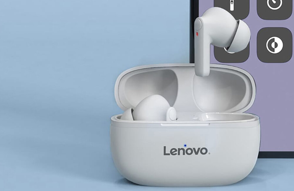 Słuchawki dokanałowe LENOVO HT05 parowanie łączność ręczne automatyczne