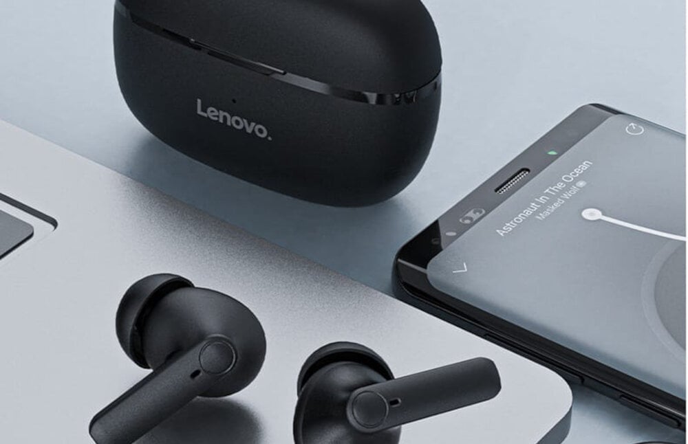 Słuchawki dokanałowe LENOVO HT05 parowanie kompatybilność systemy android ios bluetooth