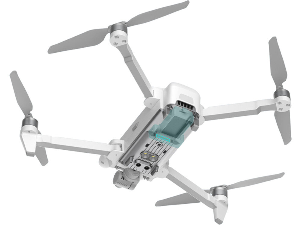 Dron FIMI X8 SE 2022 V2 Standard + Megafon akcesoria montaż port megafon zasięg