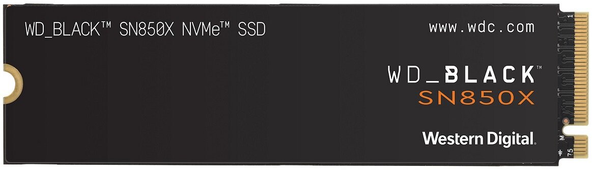 Dysk WD Black SN850X Wymiary waga kolor pojemność niezawodność trwałość prędkość odczytu prędkość zapisu