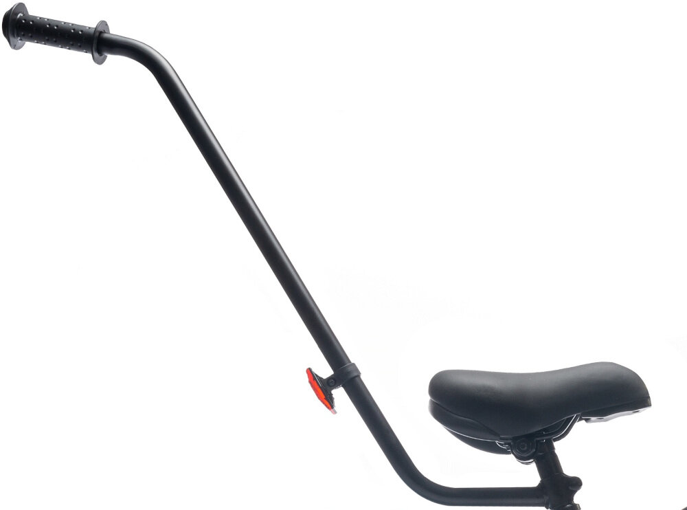 Rower dziecięcy SUN BABY Tracker 16 cali dla chłopca Pomarańczowy bezpieczna i satysfakcjonująca aktywność wygodne siodełko możliwość regulacji w zakresie od 52 od 58 cm pałąk prowadzący dla rodzica