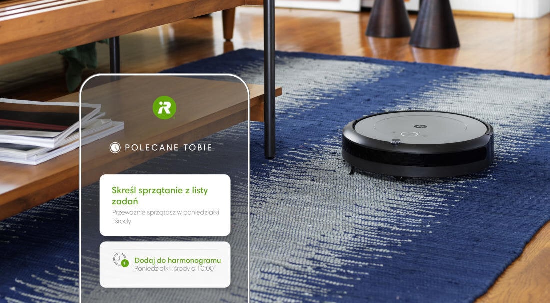 Robot sprzatajacy IROBOT Roomba I1 (I115840) aplikacja iRobot Home