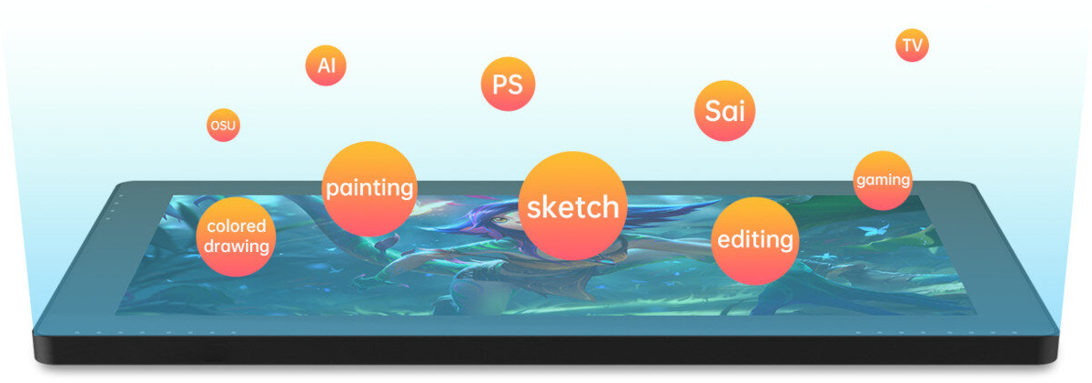 Tablet graficzny BOSTO BT-16HDT windows i macos