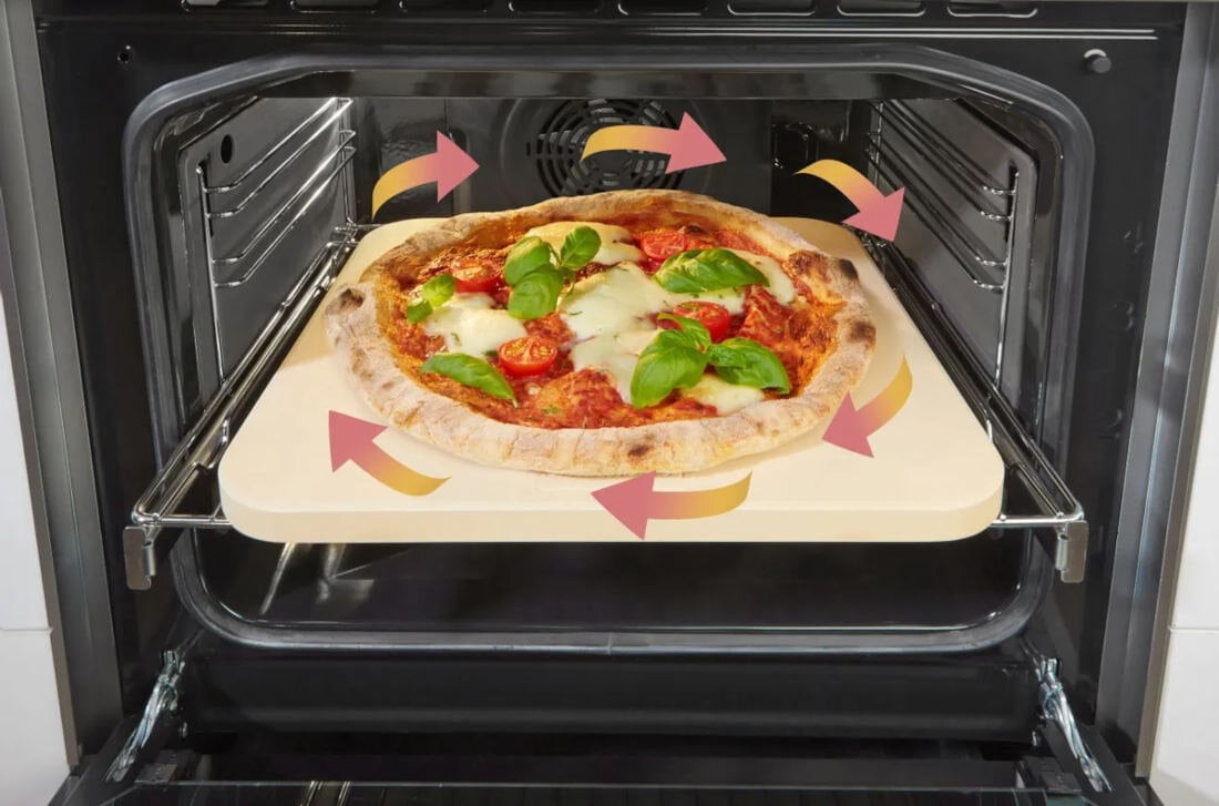 Kuchnia GORENJE GECS5B70CLB pizza program temperatura
