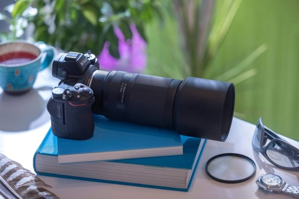 Obiektyw TAMRON 70-300mm F-4.5-6.3 DI III RXD Nikon Z ogniskowa przysłona ostrość pierścienie optyka soczewki powłoki montaż bagnet światło jasność zoom filtry waga