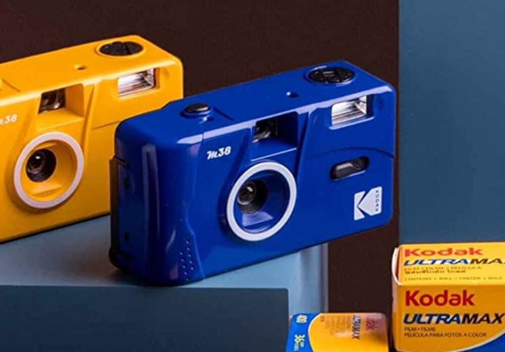 Aparat KODAK M38 Niebieski przeznaczenie możliwości film kompatybilność