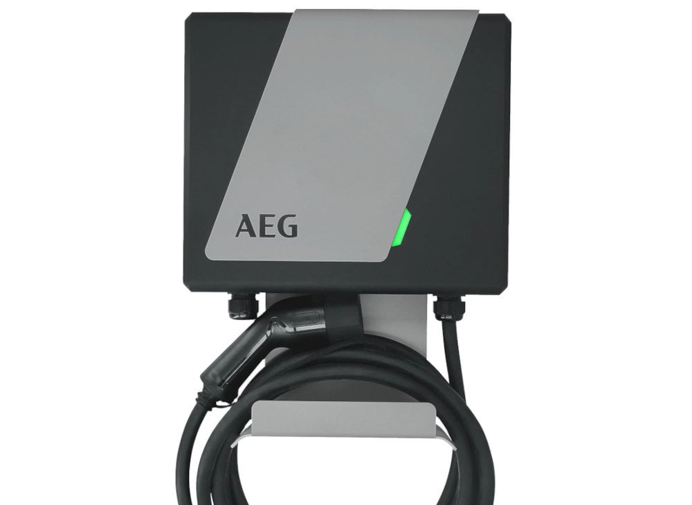 Ładowarka do samochodu elektrycznego AEG Wallbox Pro stacja ładująca wyłącznik atutomatyczny