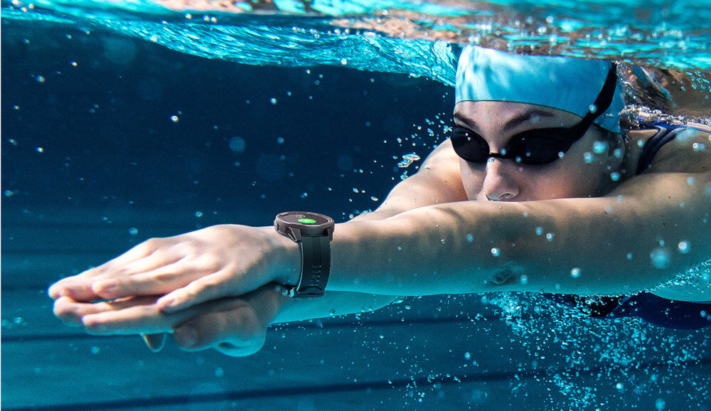 Smartwatch MIBRO X1 Czarny ekran bateria czujniki zdrowie sport pasek ładowanie pojemność rozdzielczość łączność sterowanie krew puls rozmowy smartfon aplikacja 
