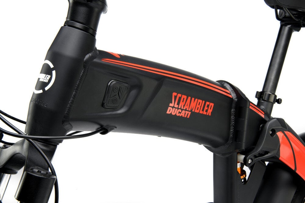 Rower elektryczny DUCATI Scrambler SCR-E GT U17 20 cali Czarno-czerwony rama 17-calowa aluminiowa lekka odporna na korozje duza wytrzymalosc wysoki komfort wieksza kontrola rower stabilny bezpieczny wybór rozmiaru ramy Twój wzrost mierzony w zrelaksowanej pozycji typ roweru kalkulaltor rozmiaru ramy