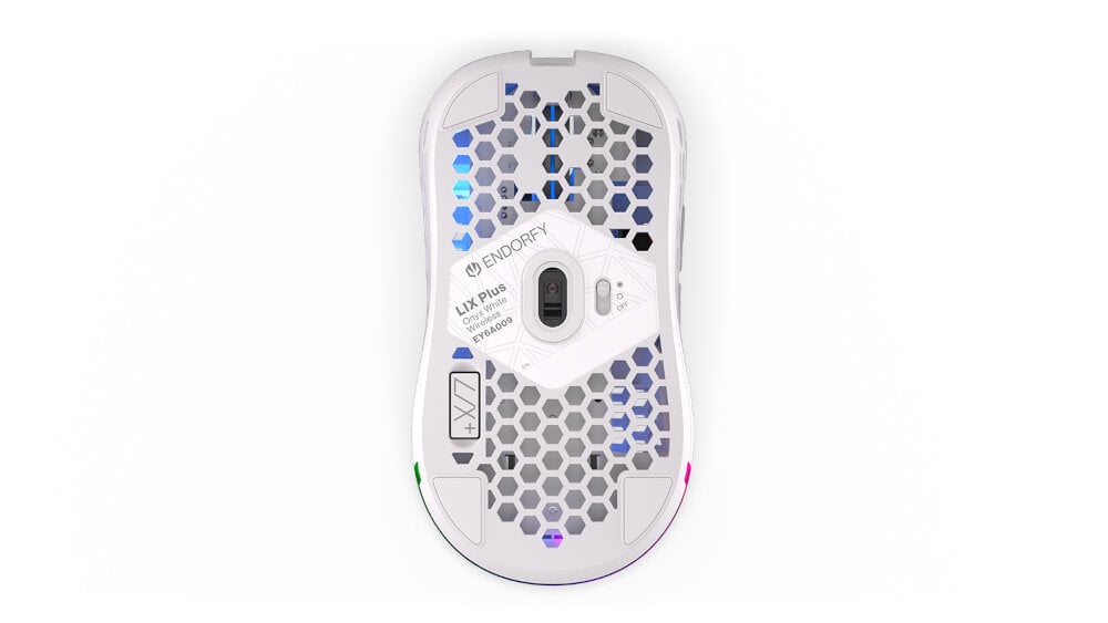 Mysz ENDORFY Lix Plus Wireless podświetlenie RGB LOGO ROLKA OBUDOWA