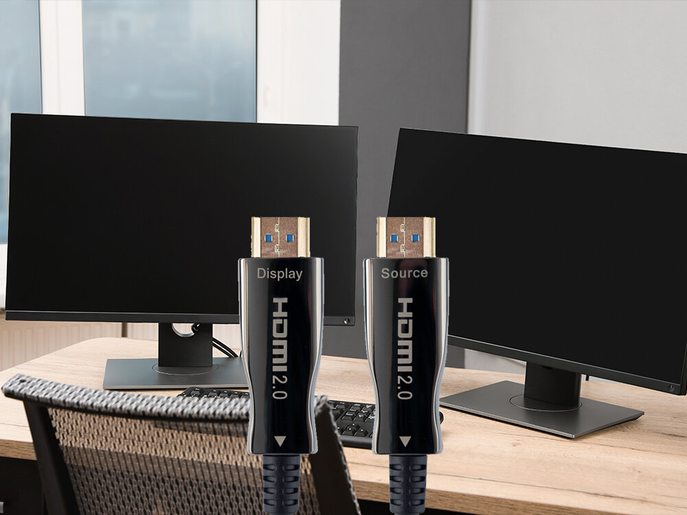 Kabel optyczny HDMI - HDMI CABLEXPERT 80 m - Wytrzymała konstrukcja