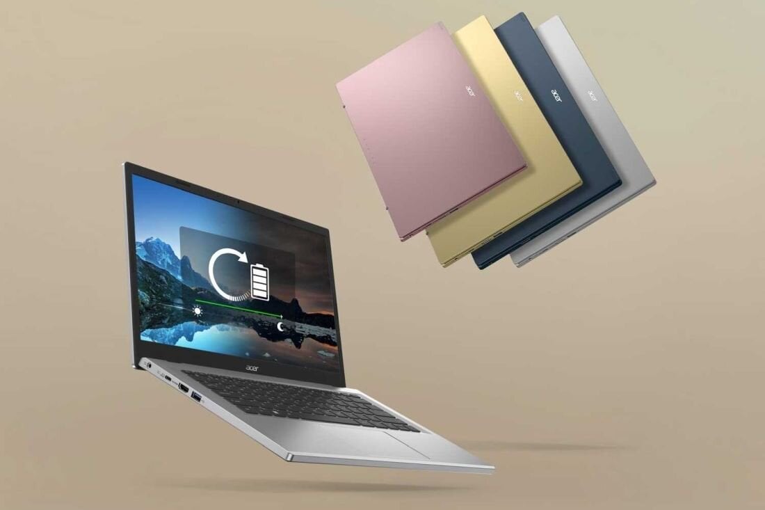 Laptop ACER Aspire 3 - design