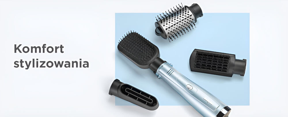Suszarko-lokówka BABYLISS Hydro Fusion AS774E przewód długość 2,5 m długi przewód swoboda ruchów wygodne komfortowe użytkowanie praktyczna technologia ergonomiczna budowa profesjonalne efekty doskonała fryzura 