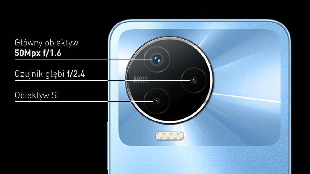 Smartfon INFINIX Note 12 2023    ekran bateria aparat procesor ram pamięć pojemność rozdzielczość zdjęcia filmy opis dane cechy blokady system łączność wifi bluetooth obudowa szkło odporność porty muzyka transfer sieć przekątna matryca waga czujniki