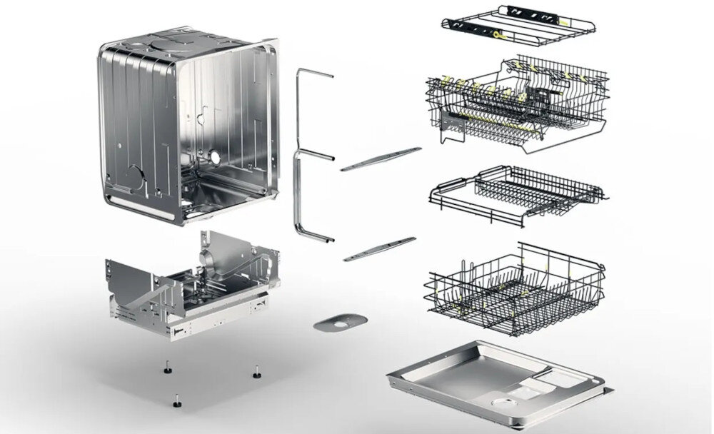 Zmywarka ASKO DFS344ID.S stal nierdzewna elementy