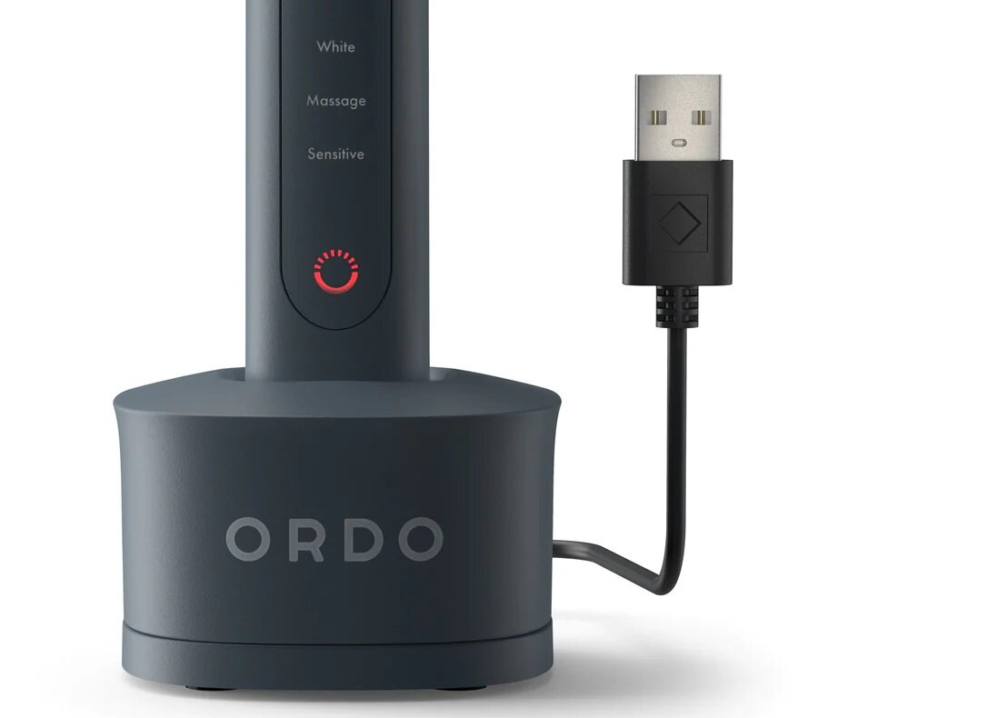 Szczoteczka soniczna ORDO Sonic+ ładowanie USB adapter