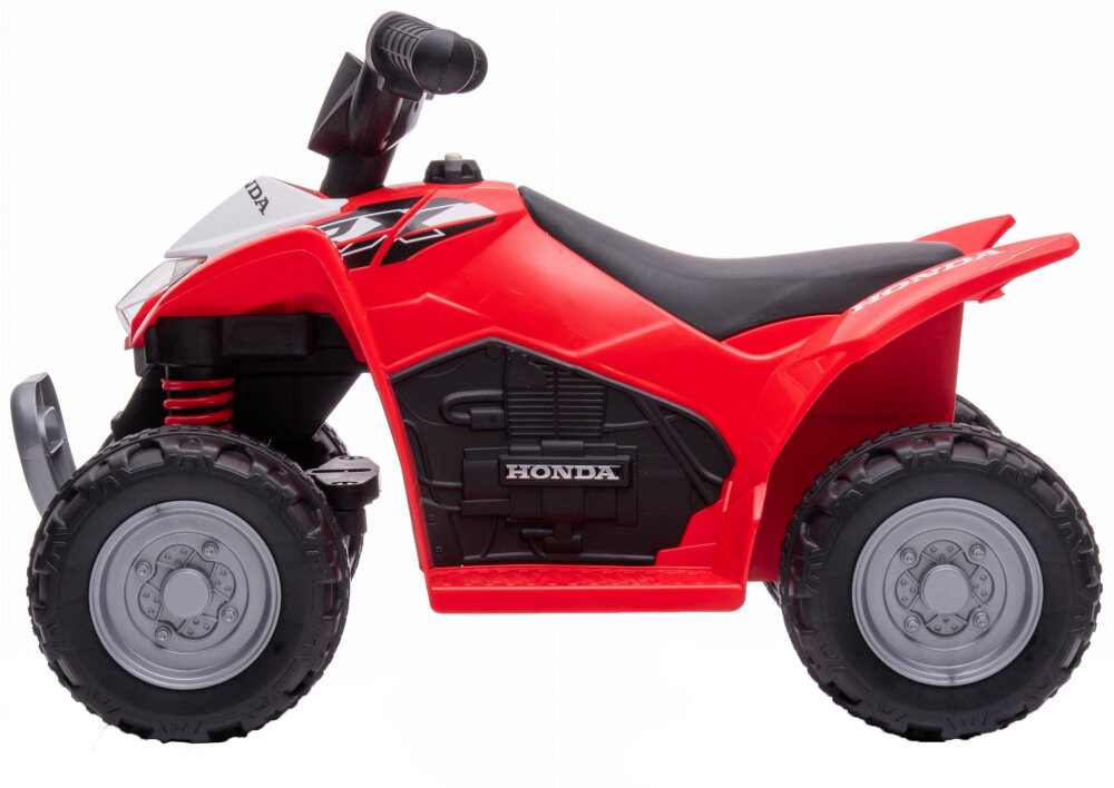 Quad elektryczny dla dziecka SUN BABY Honda H3 TRX Czerwony elektryczny napęd silnik moc 30 W maksymalna prędkość do 3 km/h niski poziom hałasu