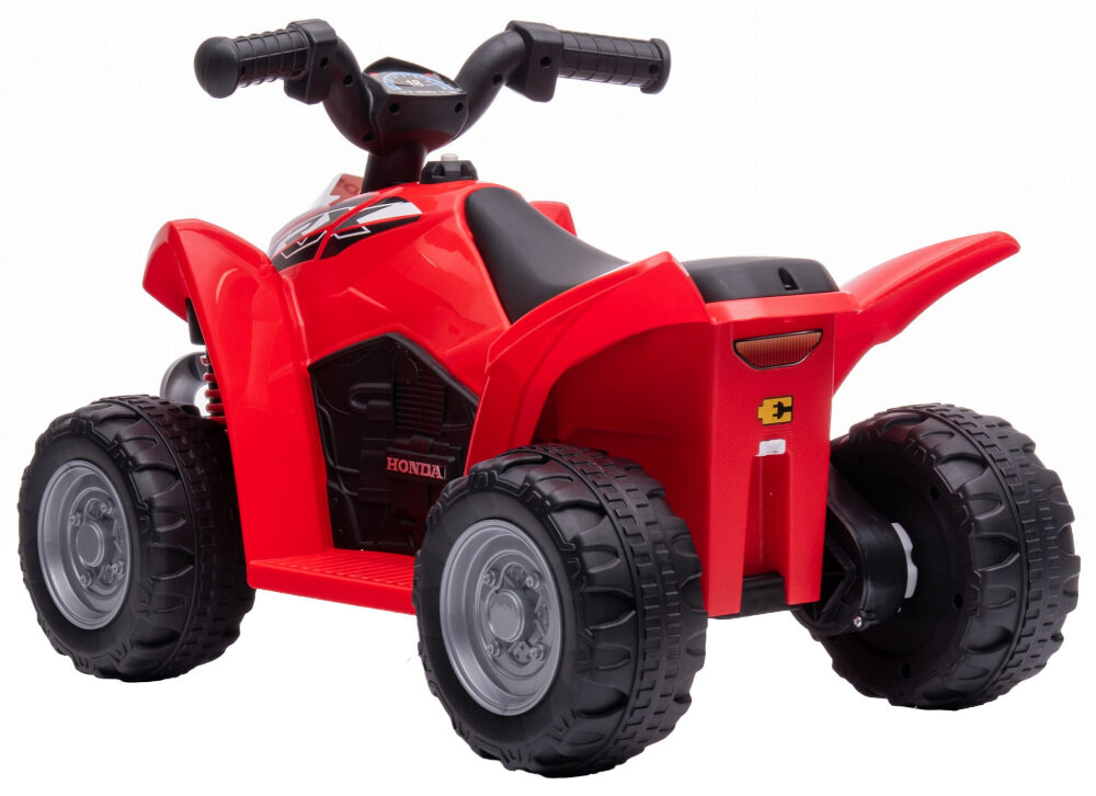 Quad elektryczny dla dziecka SUN BABY Honda H3 TRX Czerwony koła 4 z tworzywa sztucznego nie wymagają pompowania bardzo dobra jakość przyczepność