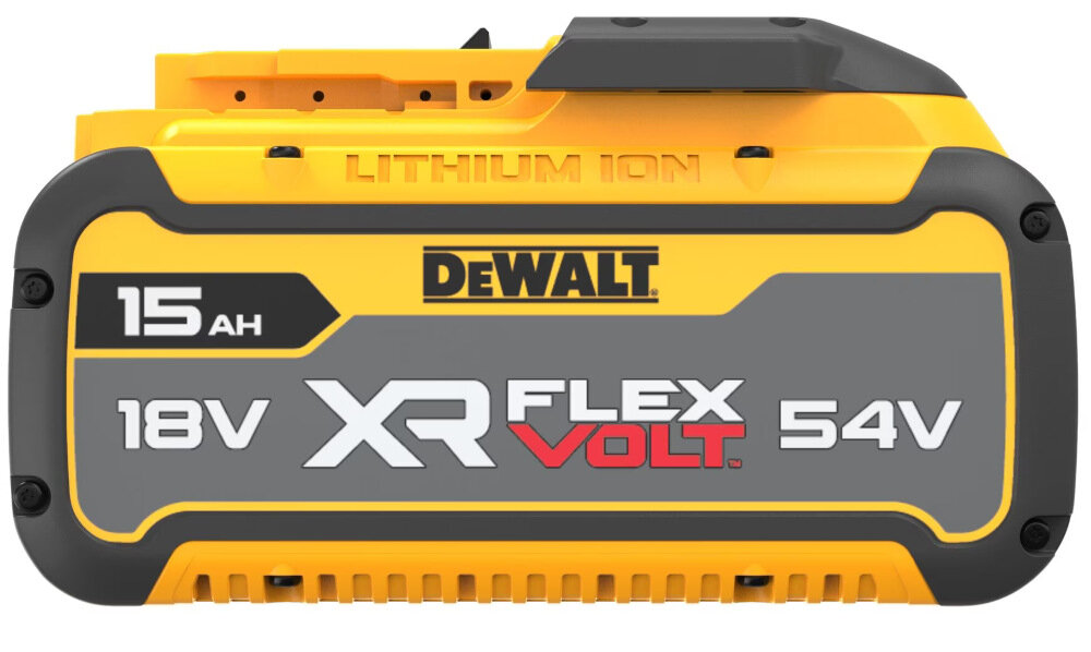 Młot wyburzeniowy DEWALT DCH832N-XJ silnik bezszczotkowy akumulator z serii XR FlexVolt 54 V pojemność 15 Ah wysoka wydajność niesamowite osiągi