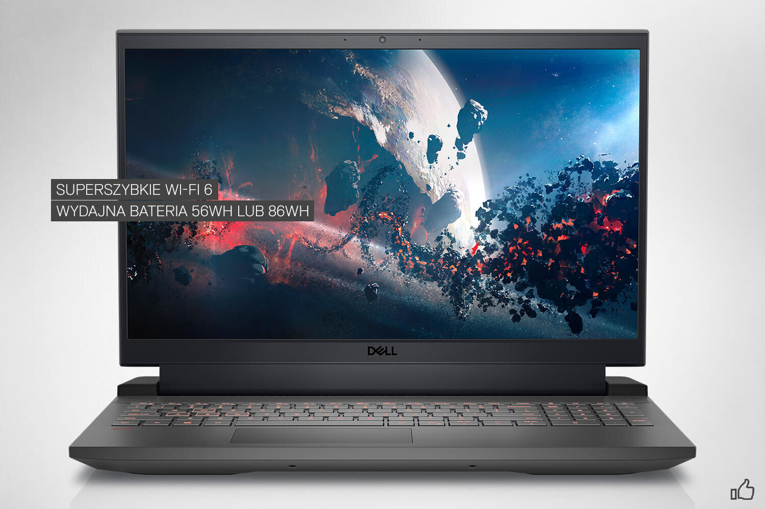 Laptop DELL G15 5520 - WI-FI 6 